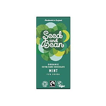 Seed & Bean - Organic Extra Dark 72% Mint (75g)