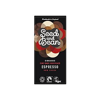 Seed & Bean - Dark Chocolate & Coffee Bar (75g)