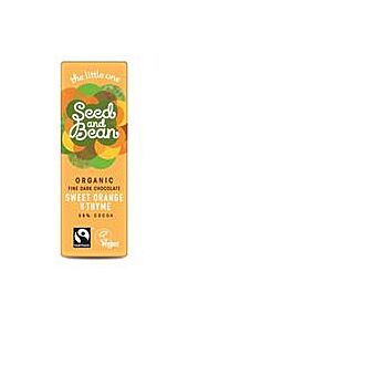 Seed & Bean - Dark 58% Orange & Thyme Bar (25g)