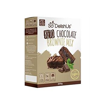 SoDelishUs - Keto Choclolate Brownie Mix (200g)