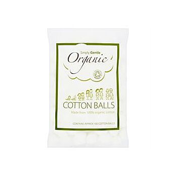 Simply Gentle - Org Cotton Balls (100balls)