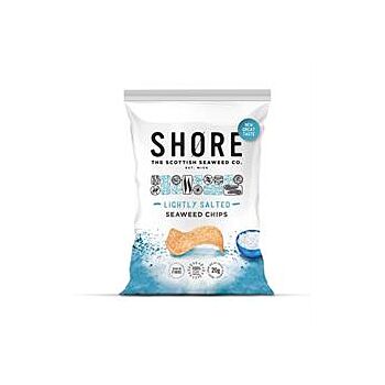 Shore Scottish Seaweed - Seaweed Chips - Sea Salt (80g)