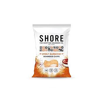 Shore Scottish Seaweed - Seaweed Chips - Smoky Barbeque (80g)