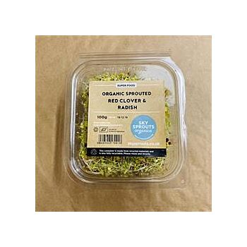 Skysprouts - Sprouted Red Clover & Radish (100g)