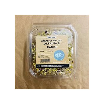 Skysprouts - Org Sprouted Alfalfa & Radish (100g)