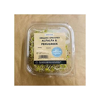 Skysprouts - Org Sprouted Alfalfa Fenugreek (100g)