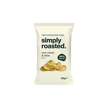 Simply Roasted - Sour Cream & Chive Crisps (93g)