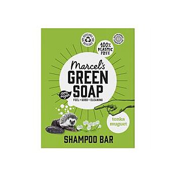 Marcels Green Soap - Shampoo Bar Tonka&Muguet (90g)