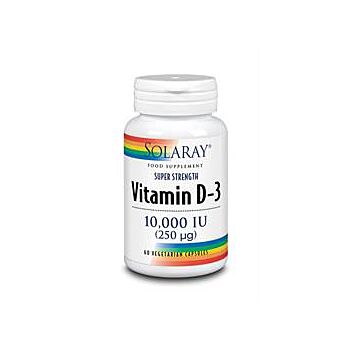 Solaray - Vitamin D3 10000iu (60vegicaps)