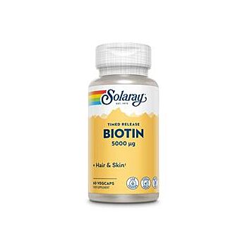Solaray - Biotin 5000ug (60vegicaps)