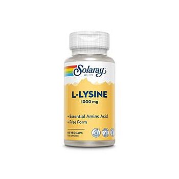 Solaray - L-Lysine Free Form 500mg (60vegicaps)