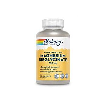 Solaray - Magnesium Bisglycinate 350mg (120vegicaps)