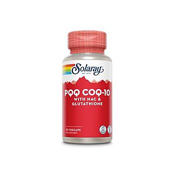 Solaray - PQQ COQ10 Glutathione NAC 30s (30vegicaps)