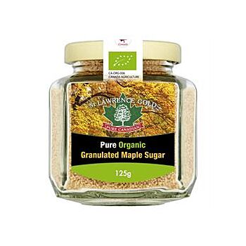 St Lawrence Gold - Pure Organic Maple Sugar (125g)