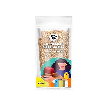 Seven Ate Nine - Sesame Bar Apple and Cinnamon (100g)