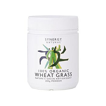 Synergy Natural - Org WheatGrass Leaf Powder (200g)