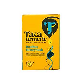 Taka Turmeric - Organic Rooibos Honeybush (15 sachet)