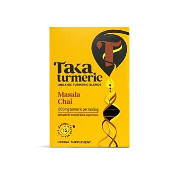 Taka Turmeric - Organic Masala Chai (15 sachet)