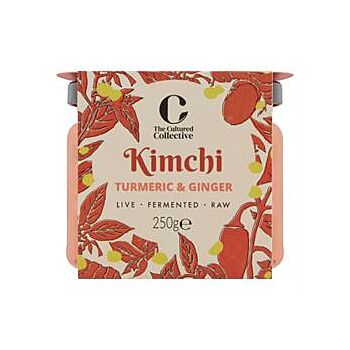The Cultured Collective - Turmeric & Ginger Kimchi (250g)