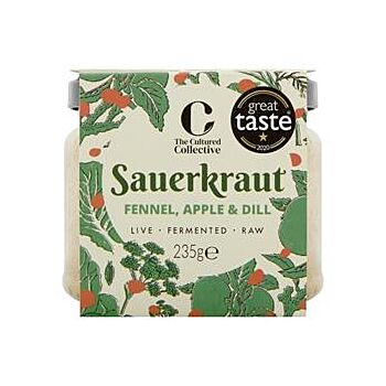 The Cultured Collective - FennelApple & Dill Sauerkraut (235g)