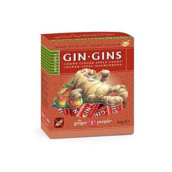 The Ginger People - Spicy Apple Ginger Chews (84g)