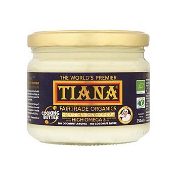 Tiana - High Omega 3 Coconut Butter (250ml)