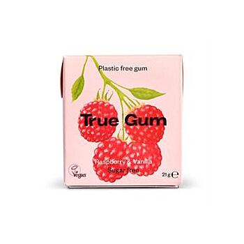 True Gum - True Gum Raspberry & Vanilla (21g box)
