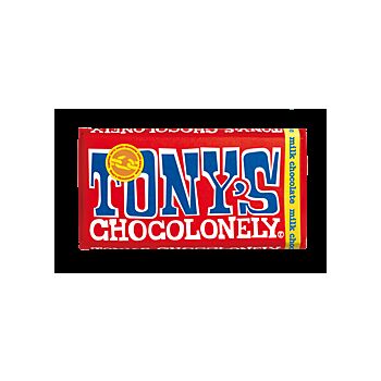Tonys Chocolonely - Milk Chocolate Bar (180g)