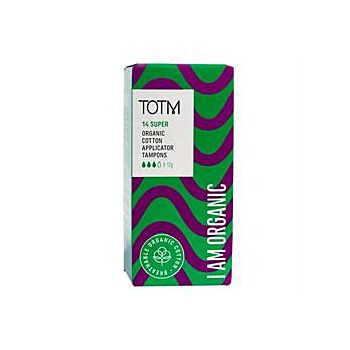 TOTM - FREE Organic Tampons App Sup (72g)