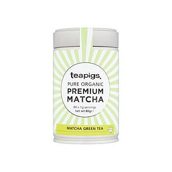 Teapigs - organic matcha green tea 80g (80g)
