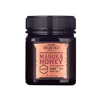 TAYLOR PASS HONEY - Manuka Honey UMF5+/MGO83 (250g)