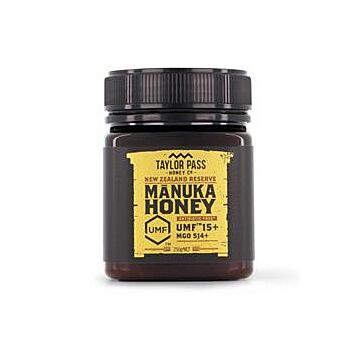 TAYLOR PASS HONEY - NZ Manuka Honey UMF15+ 250g (250g)
