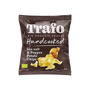 Trafo - Organic Salt & Pepper Crisps (40g)