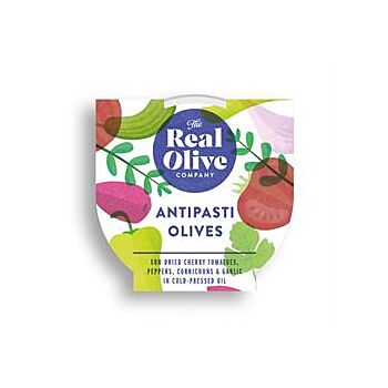 The Real Olive Company - Antipasti & Mixed Olives (160g)