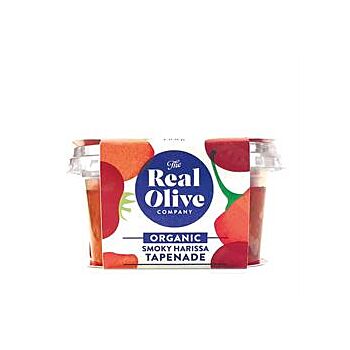 The Real Olive Company - Organic Smoky Harissa Tapenade (180g)