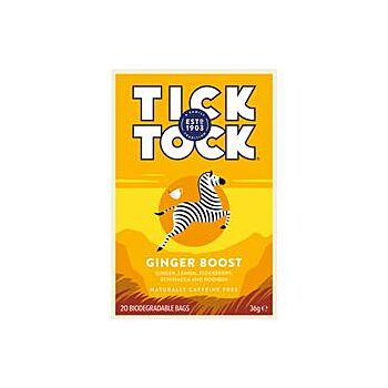 Tick Tock - Wellbeing Ginger Boost (20bag)