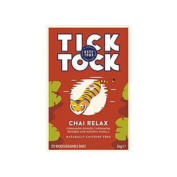 Tick Tock - Wellbeing Chai Relax (20bag)