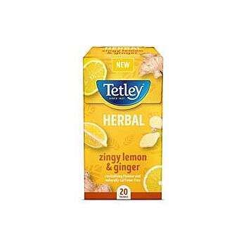 Tetley - Zingy Lemon & Ginger (20bag)