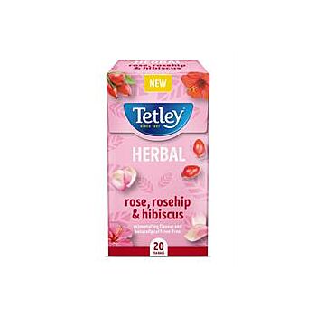 Tetley - Rose Rosehip & Hibiscus (20bag)