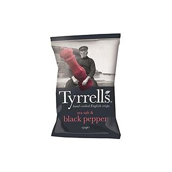 Tyrrells - Sea Salt & Black Pepper Crisps (150g)