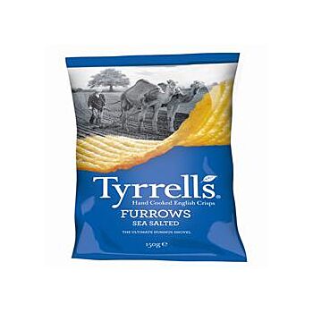 Tyrrells - Furrows Sea Salted Crisps (150g)