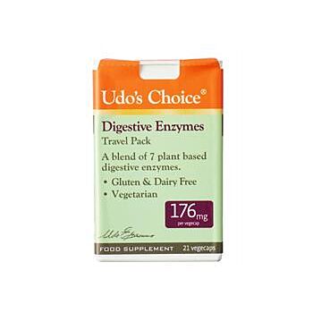 Udo's Choice - Digestive Enzyme Travel Pk (21 capsule)
