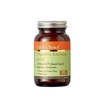 Udo's Choice - Digestive Enzyme Gold (60 capsule)