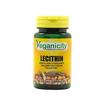 Veganicity - Lecithin 550mg (60vegicaps)