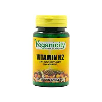 Veganicity - Vitamin K2 (MK-7) 100ug (60 tablet)