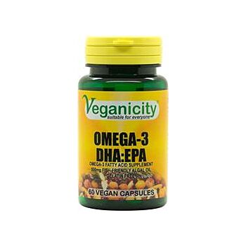 Veganicity - Omega-3 DHA:EPA (60vegicaps)