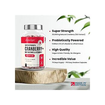 Vitabright - Cranberry Probiotic Complex (150 capsule)