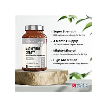 Vitabright - Magnesium Citrate 1480mg (240 capsule)