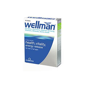Vitabiotic - Wellman (30 capsule)