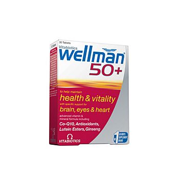 Vitabiotic - Wellman 50+ (30 tablet)